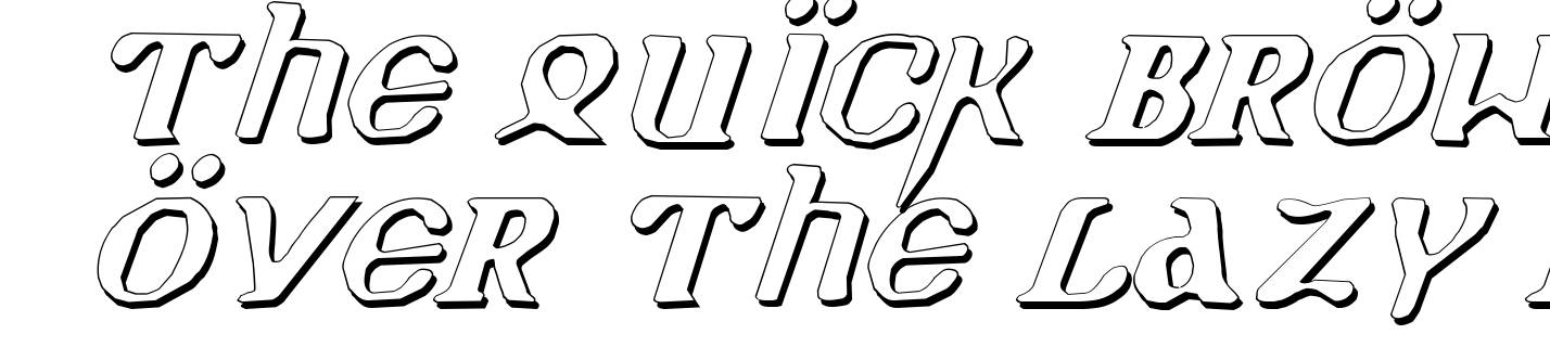 Holy Empire Shadow Italic