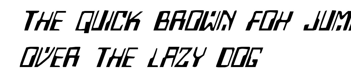 Homemade Robot Italic