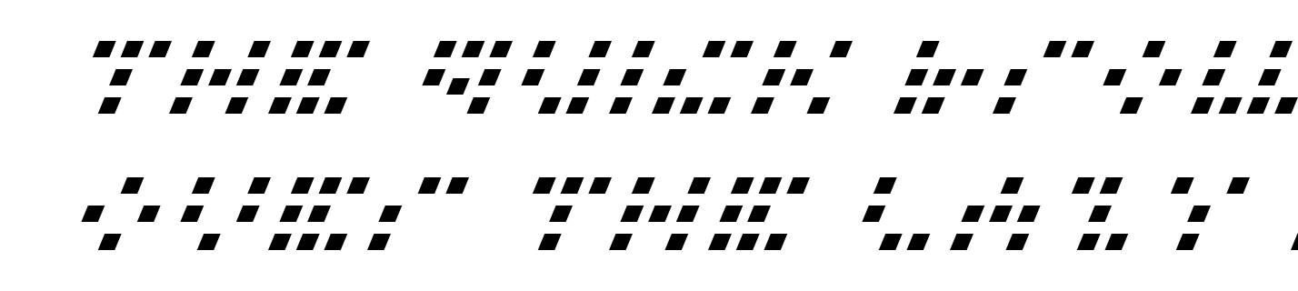 Iconian Italic