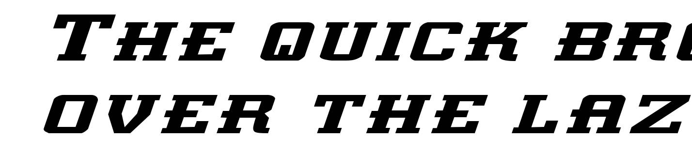 Interceptor Expanded Italic