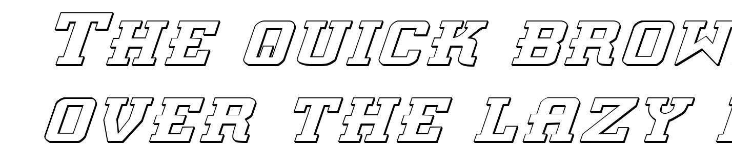 Interceptor Shadow Italic
