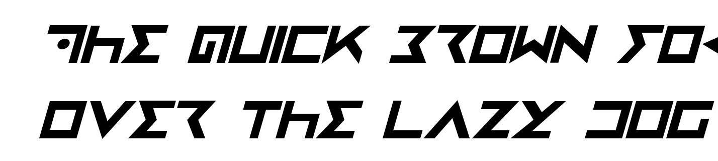 Iron Cobra Bold Italic