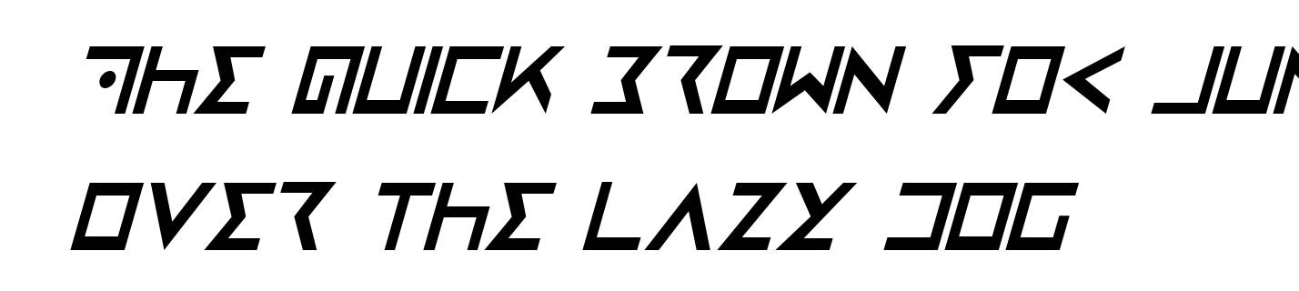 Iron Cobra Condensed Italic
