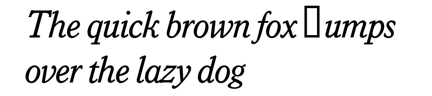 Istria-Old-Style-Italic