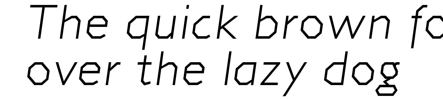 Jillican Light Italic