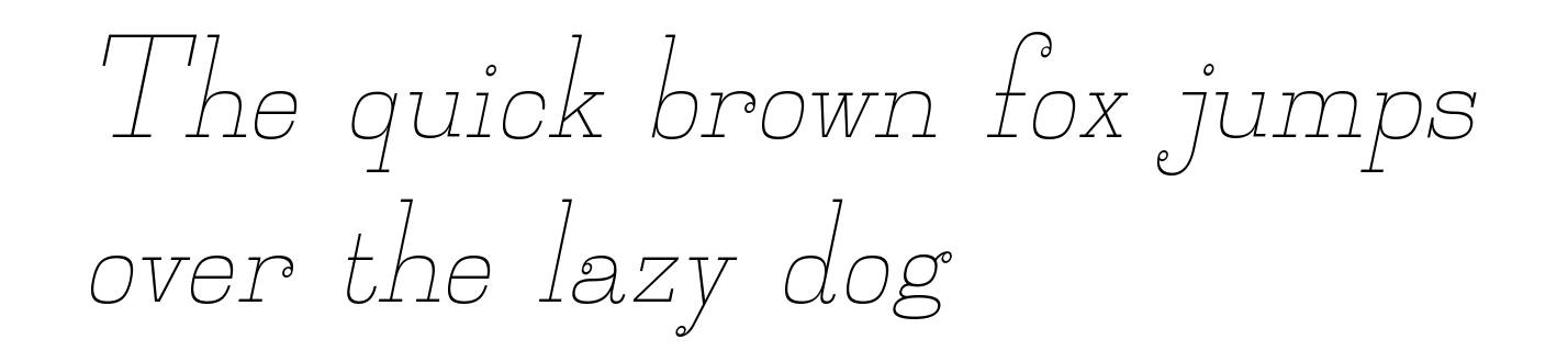 Jillsville Italic