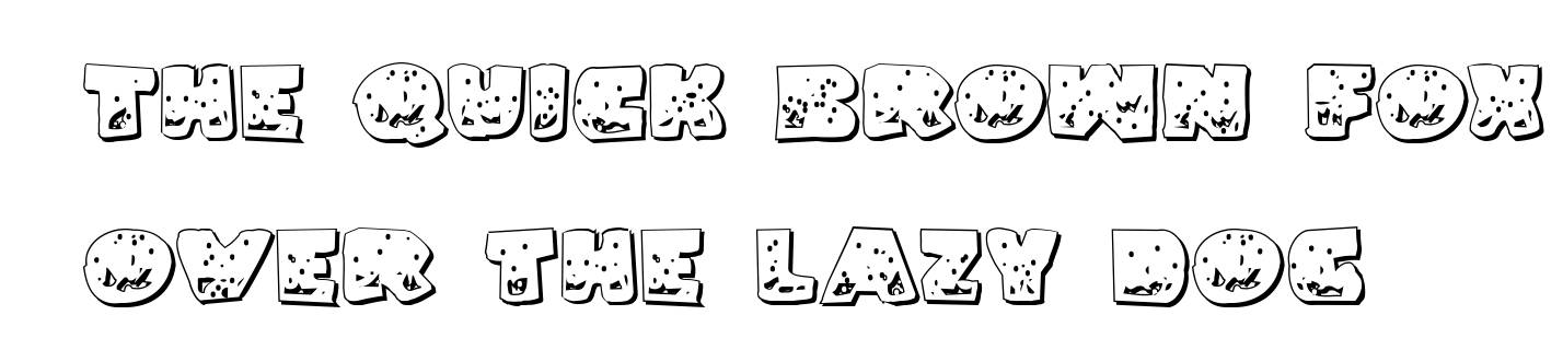 Land Shark Outline Grunge