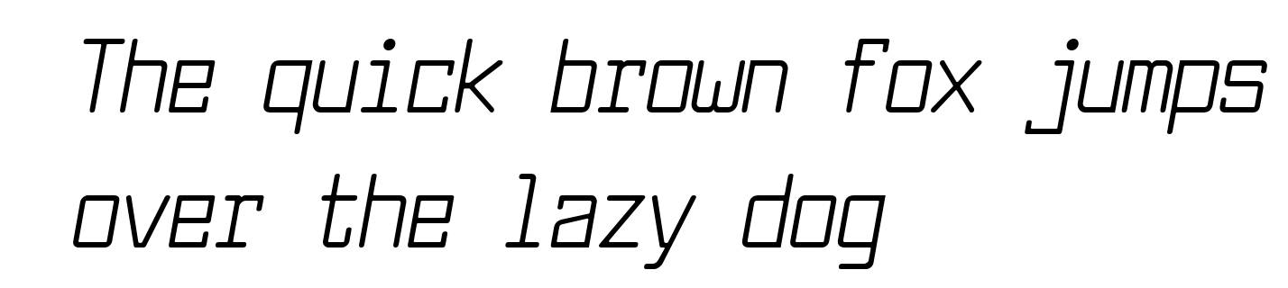 Larabiefont Condensed Italic