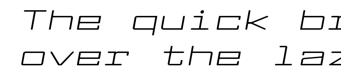Larabiefont Xtrawide Italic