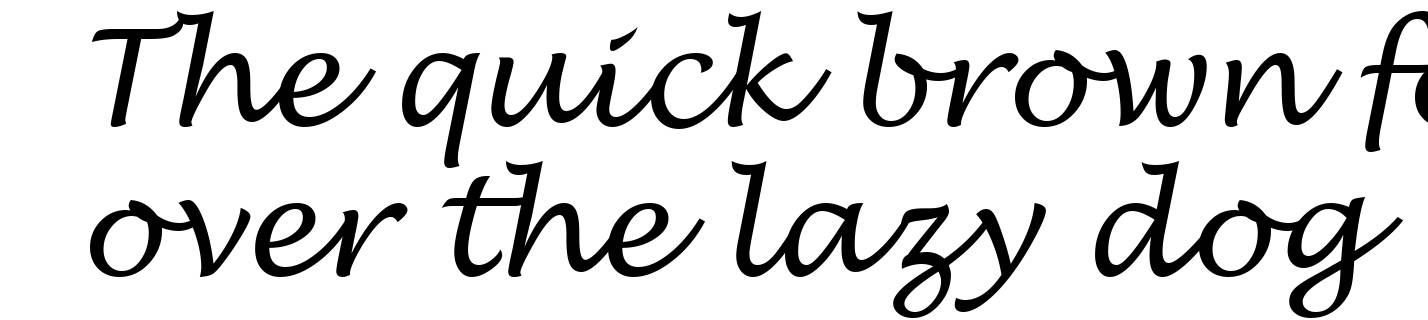 Lucida Handwriting Italic
