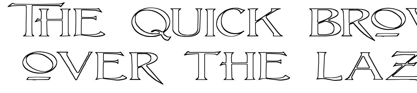 Lightfoot Outline Extra-expanded Regular