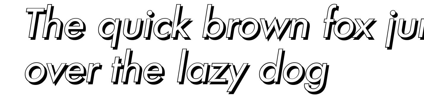 LimerickShadow-Italic