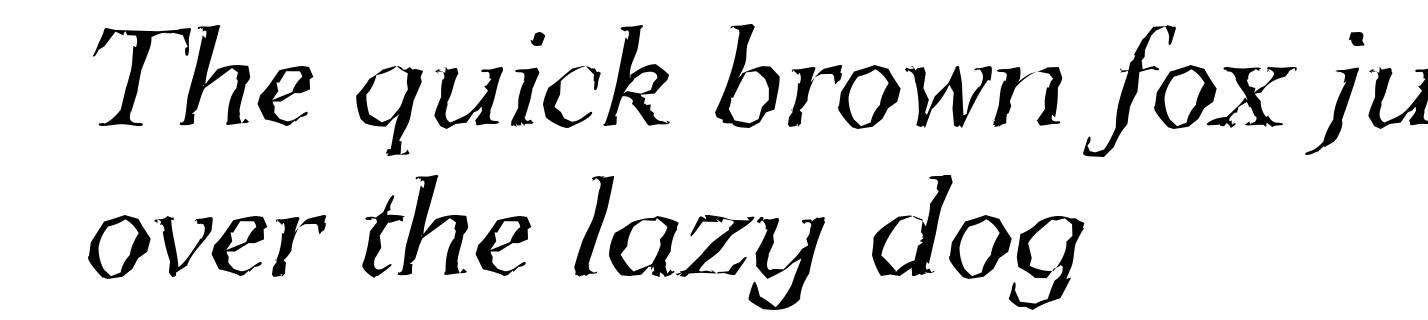 LingwoodRandom-Italic