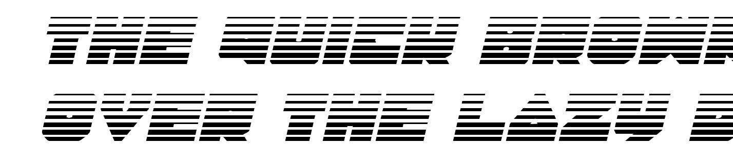 Lobo Tommy Gradient Italic