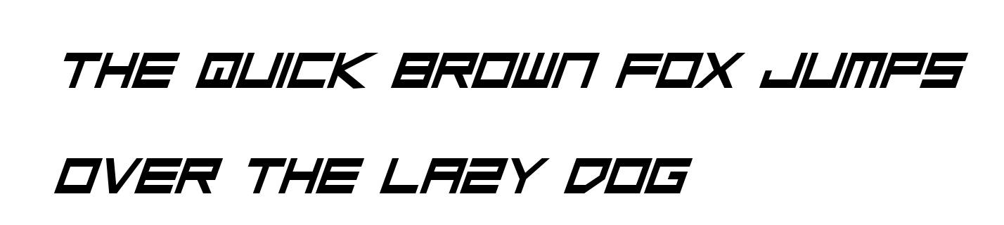 Low Gun Screen Bold Italic
