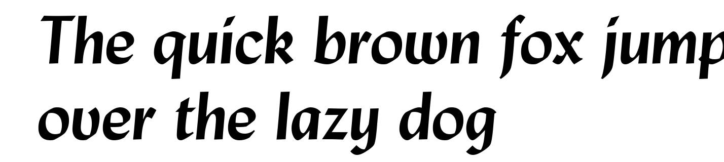 Lydian Bold Italic BT
