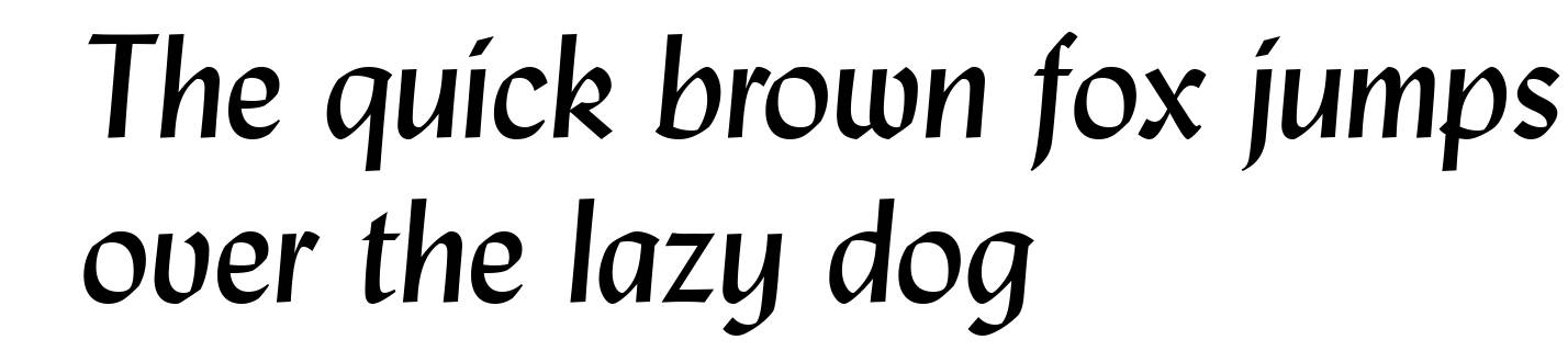 Lydian Italic BT