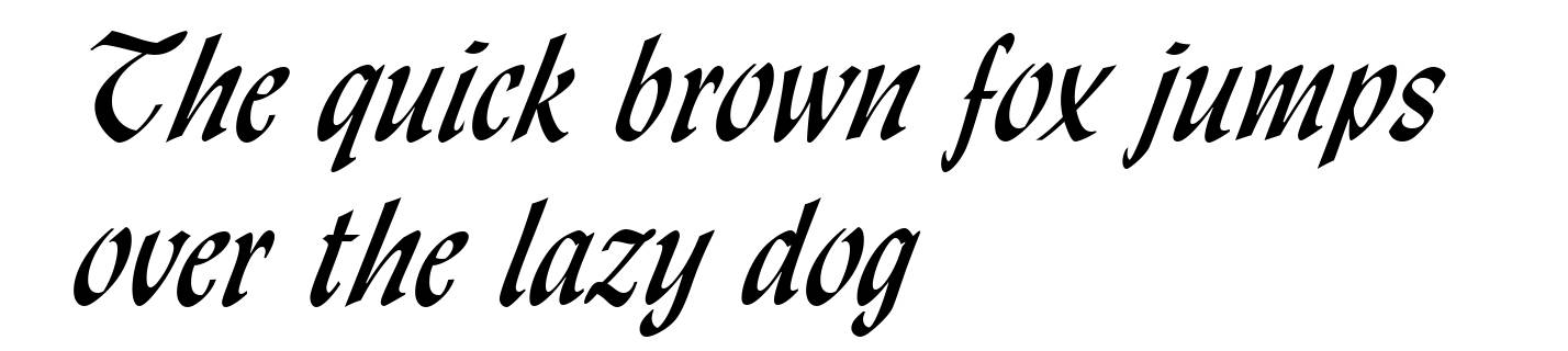 Lydian Cursive BT