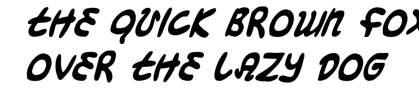 Magic Beans Condensed Italic