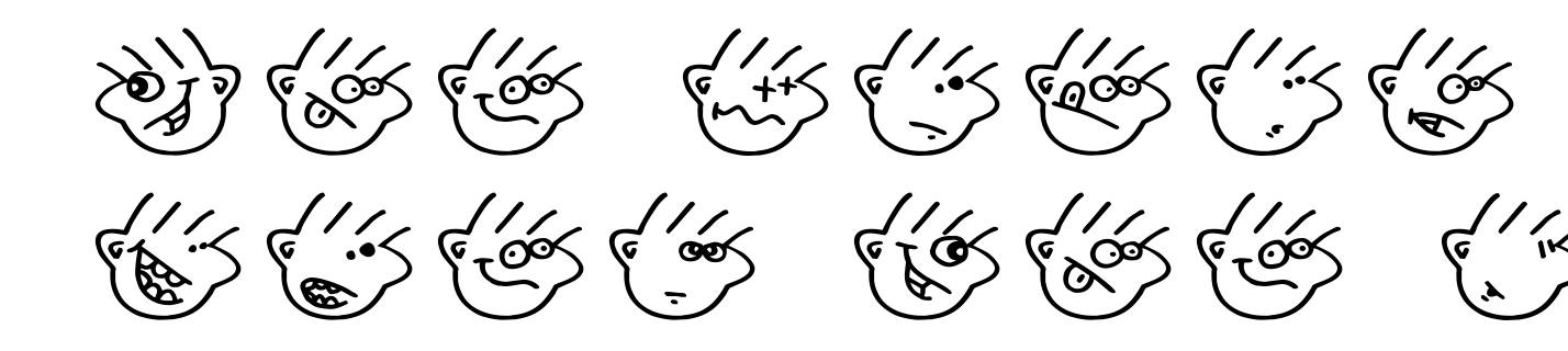 Many moods of Moe