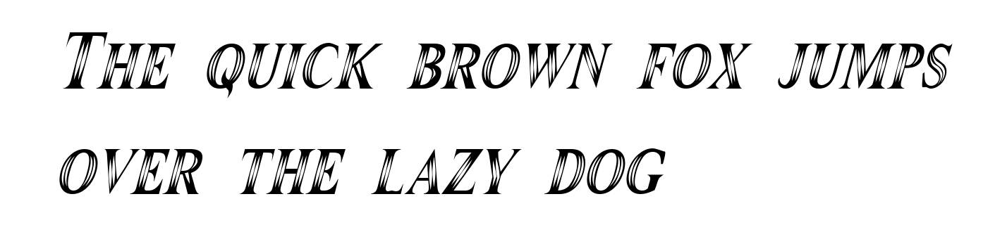 Maranallo High Italic