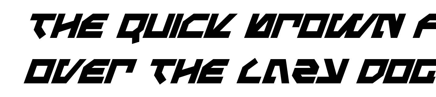 Metal Storm Bold Italic