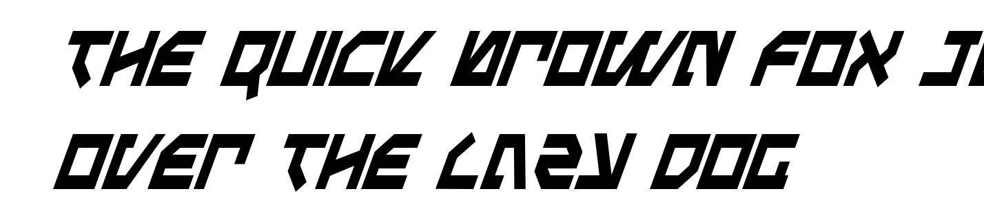 Metal Storm Condensed Italic
