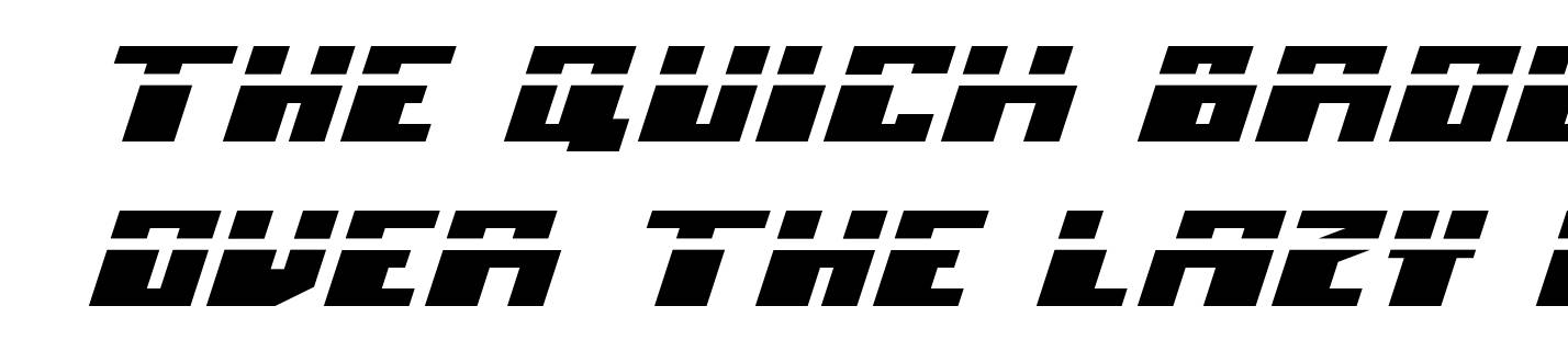 Micronian Expanded Laser Italic