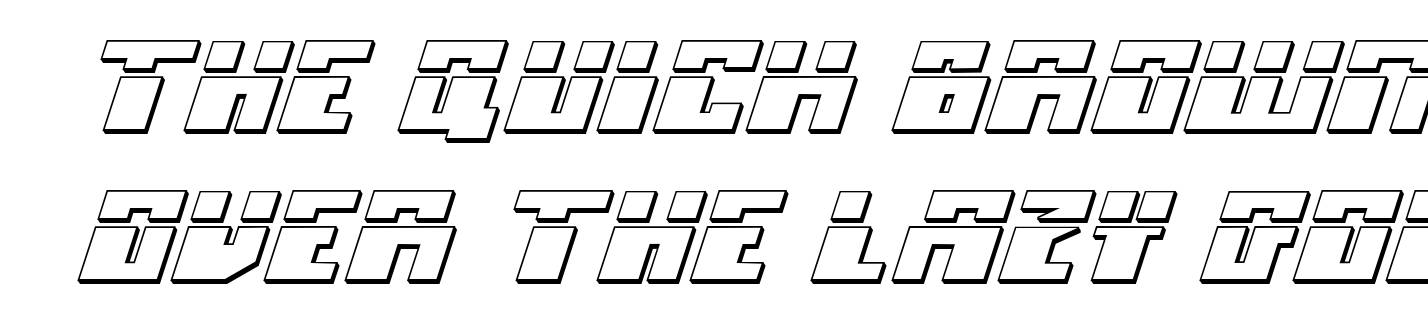 Micronian Laser 3D Italic