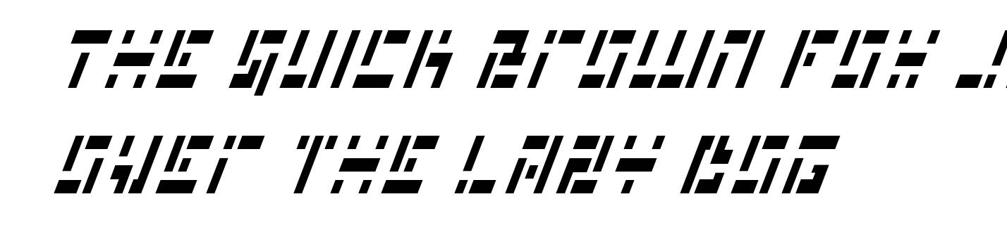 Missile Man Italic Cond