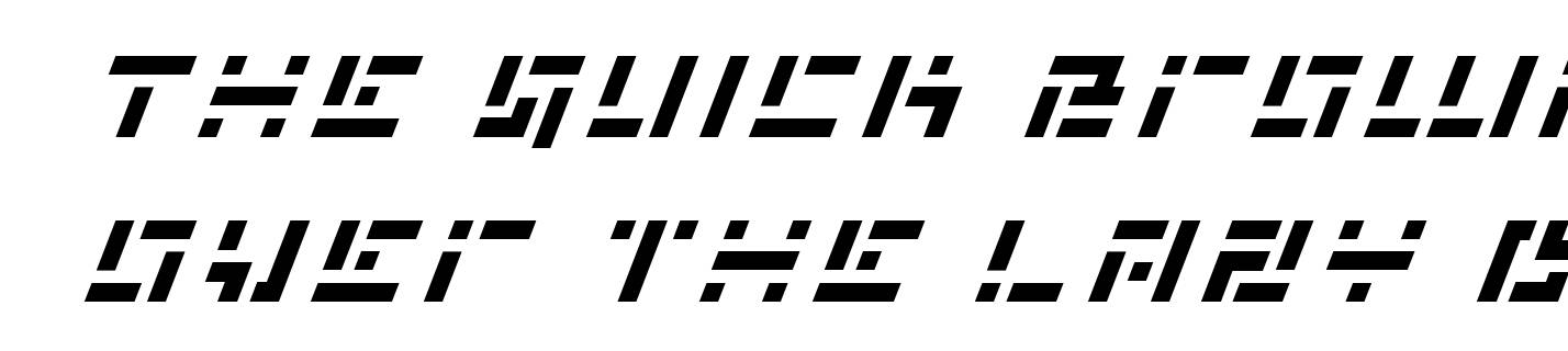 Missile Man Italic