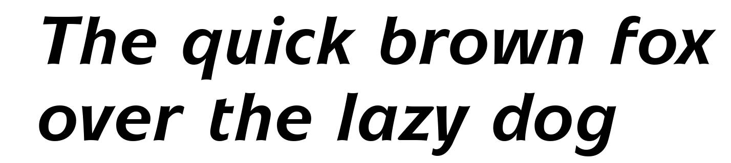 Mixage Bold Italic BT