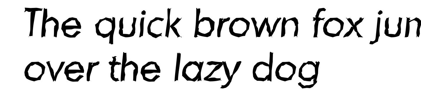 MontrealRandom-Italic