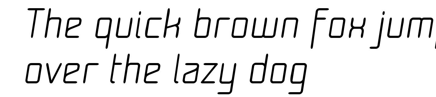 Moondog Fifteen Italic
