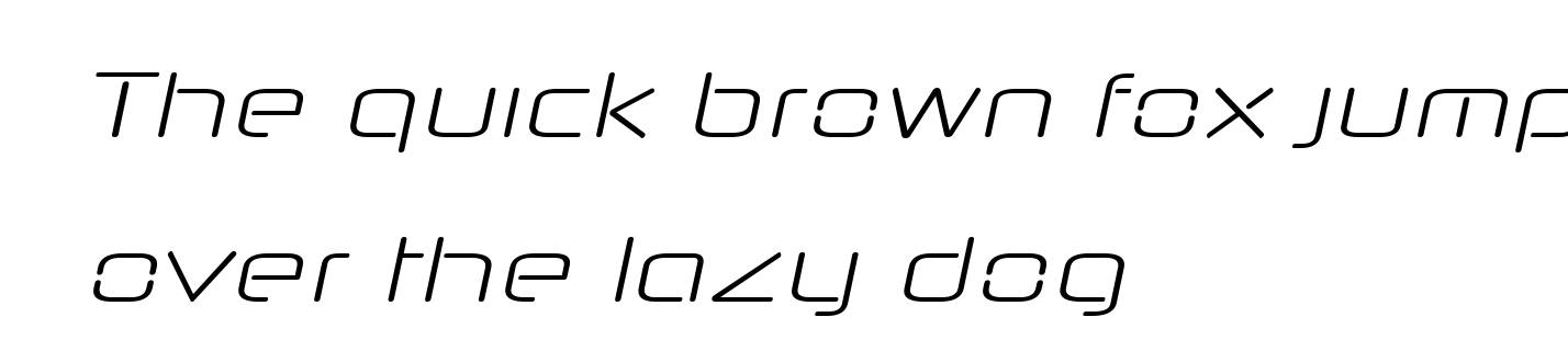 Neuropol Nova Lite Italic