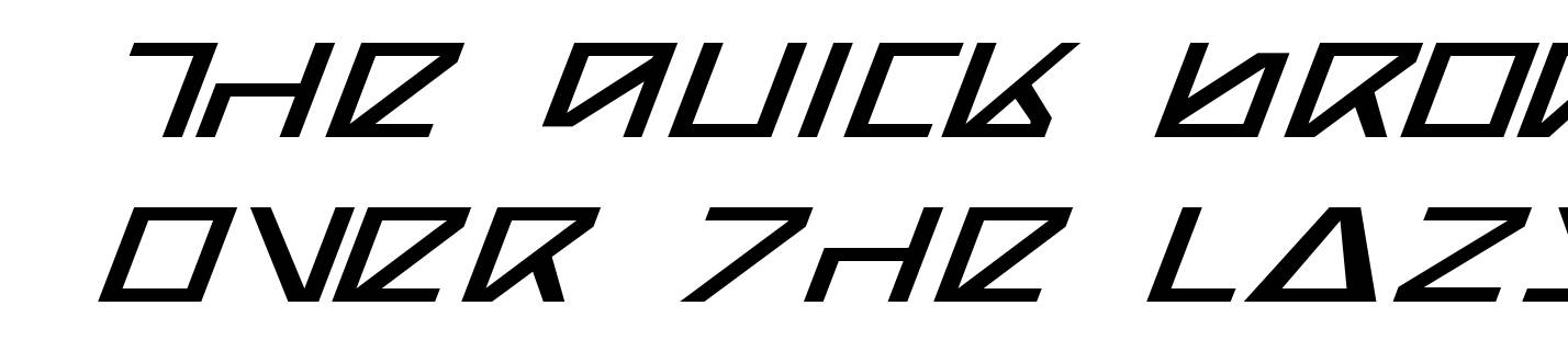 Nick Turbo Expanded Italic