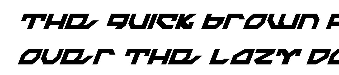 Nightrunner Condensed Italic