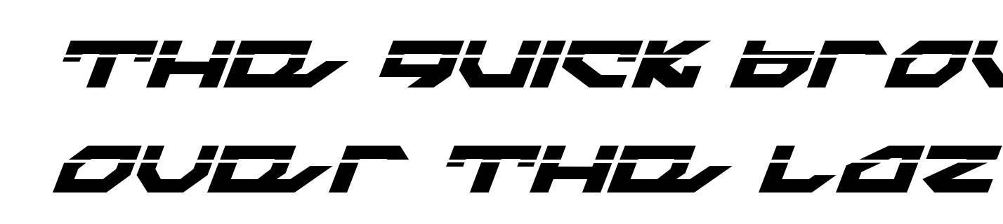 Nightrunner Laser Italic