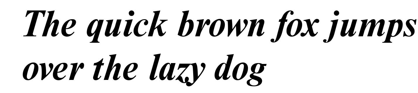 NimbusRomDGR Bold Italic