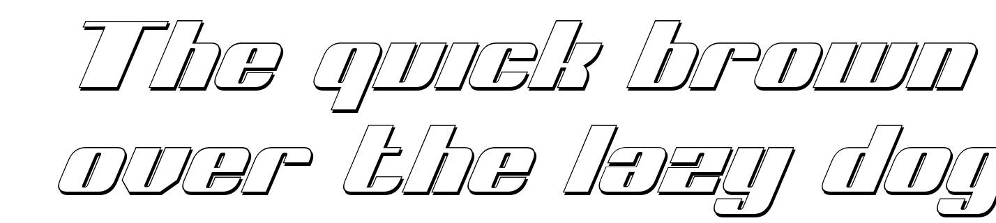 Nolo Contendre Shadow Italic