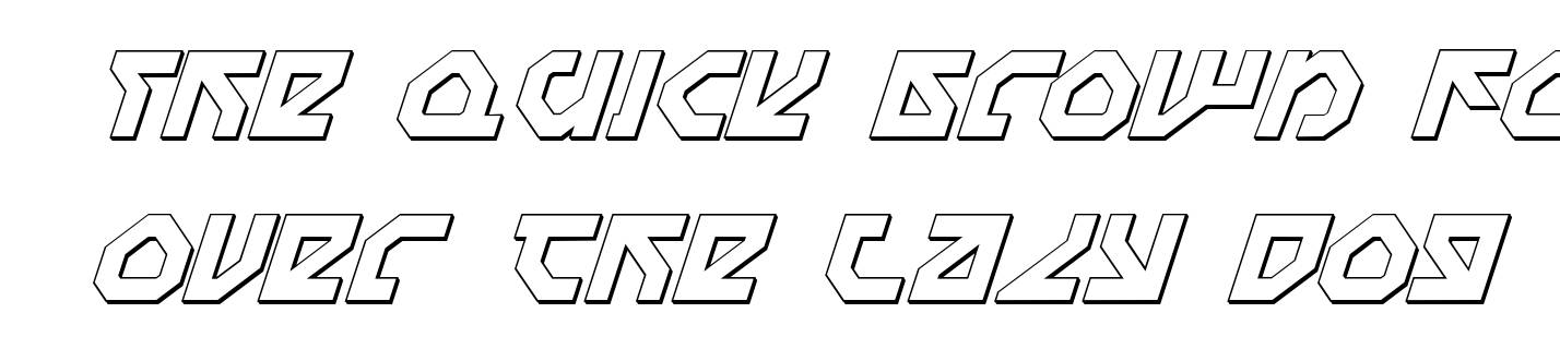Nostromo 3D Italic