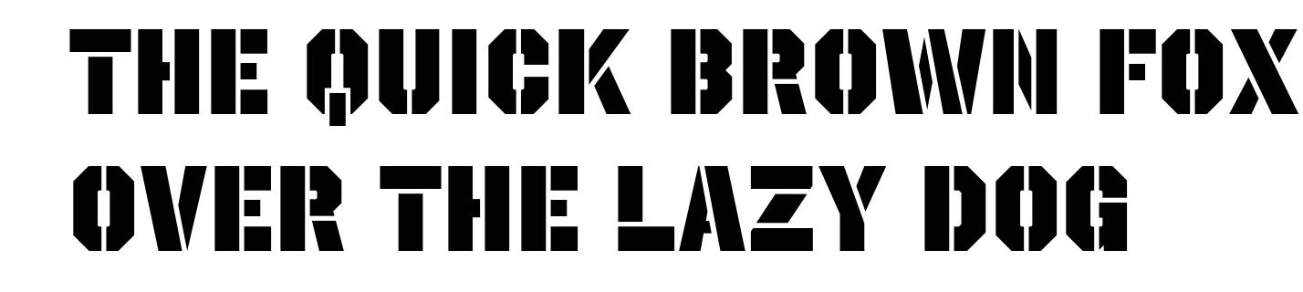 Octin Stencil Bl