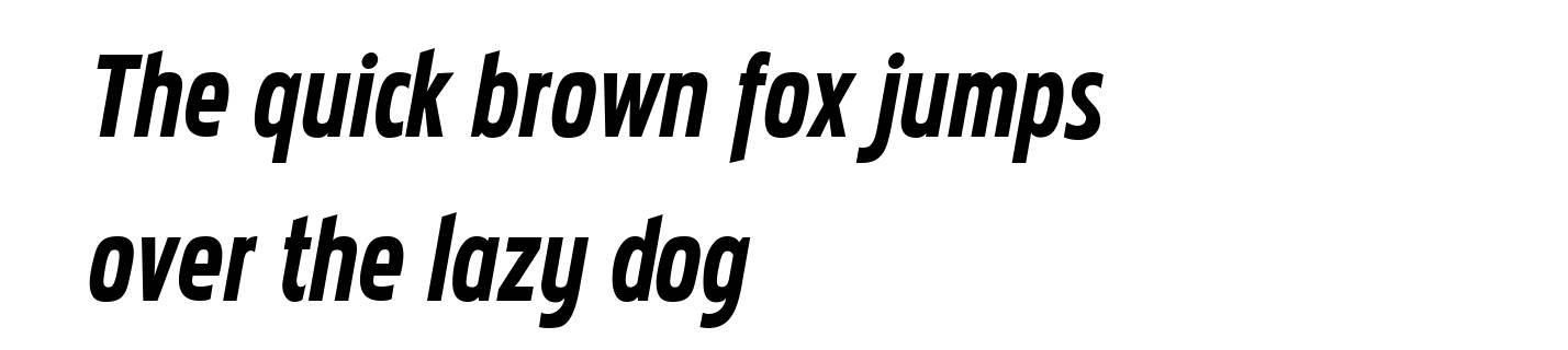 Pakenham Cnd Bold Italic