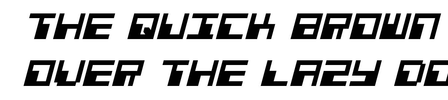 Phaser Bank Bold Italic