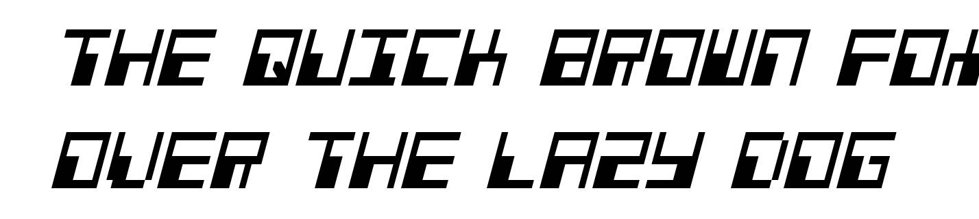 Phaser Bank Condensed Italic