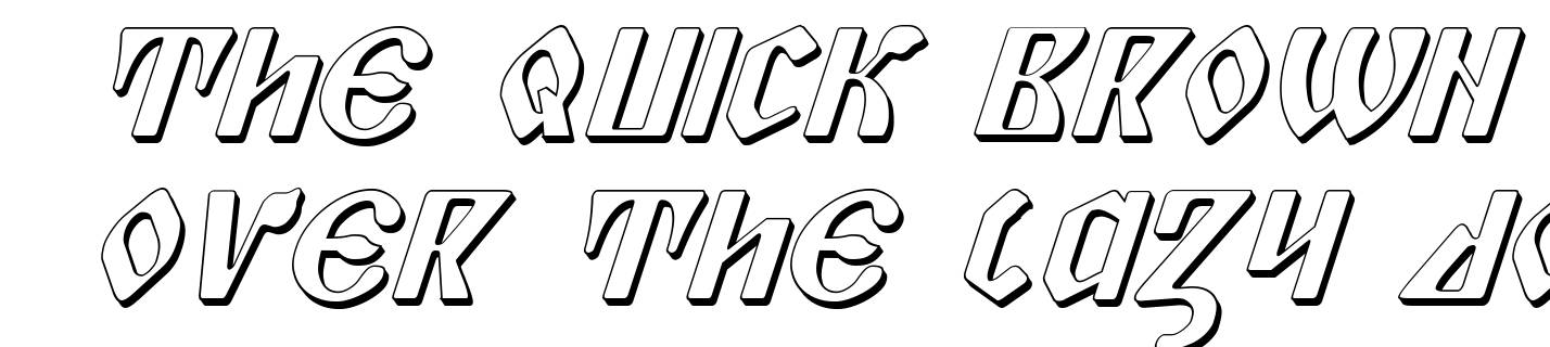 Piper Pie 3D Italic