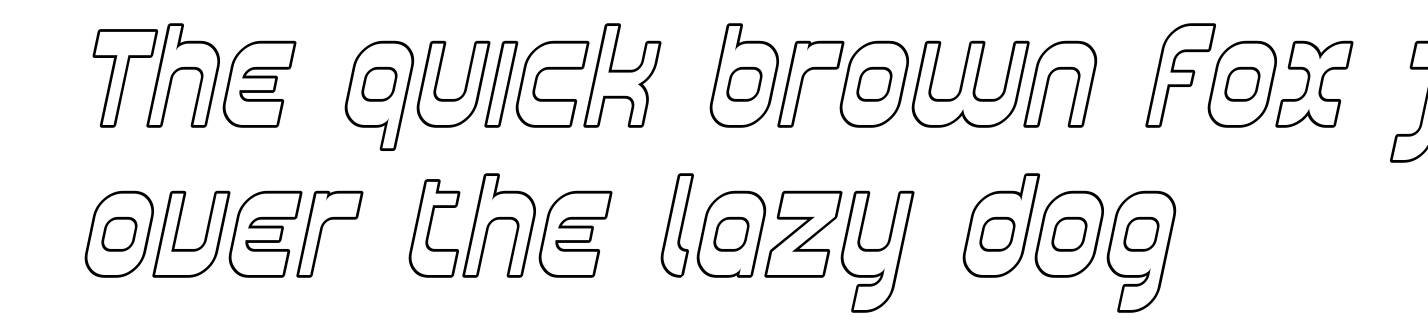 Plasmatica Outline Italic
