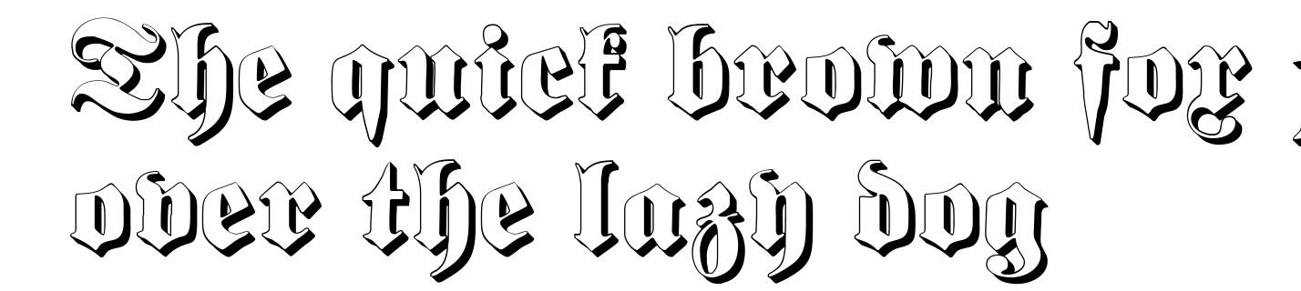 Proclamate Embossed Heavy