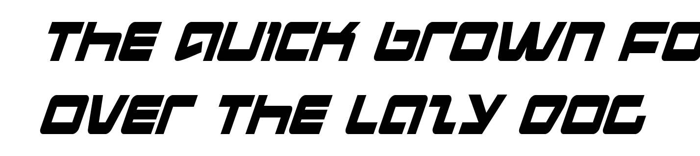 Pulse Rifle Condensed Italic