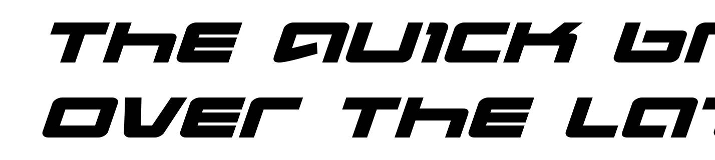 Pulse Rifle Expanded Italic